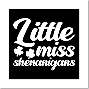 Miss Shenanigans - st Patrick's day Posters and Art